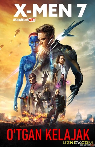 X-Men 7: O'tgan Kelajak / G'aroyib odamlar 7 / Rosamaxa 7 Uzbek tilida 2014 O'zbekcha tarjima kino HD