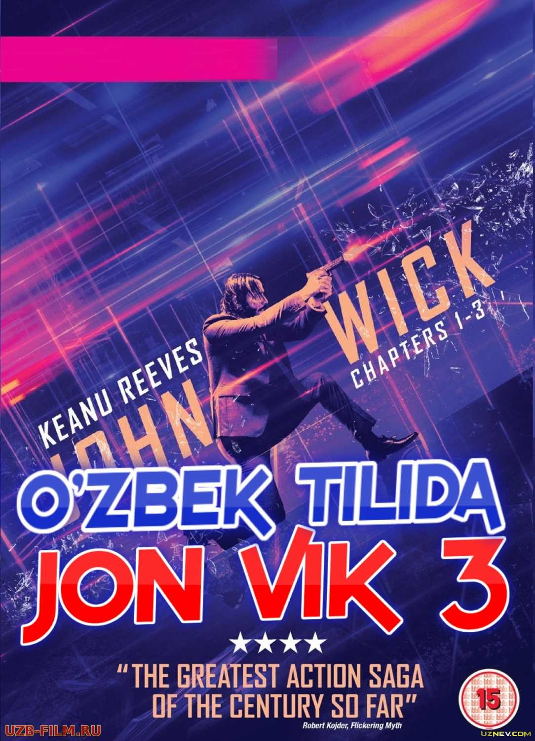 Jon Uik 3 Jon Vik 3 Uzbek tilida 2019 O'zbekcha tarjima kino HD