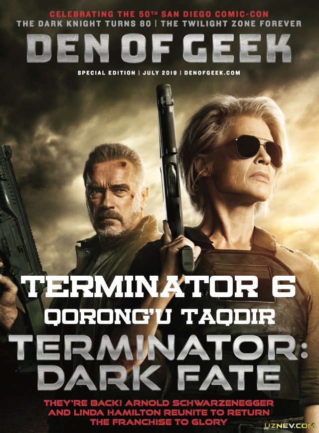Terminator 6 Qorong'u taqdir (Uzbek tilida HD) 2019