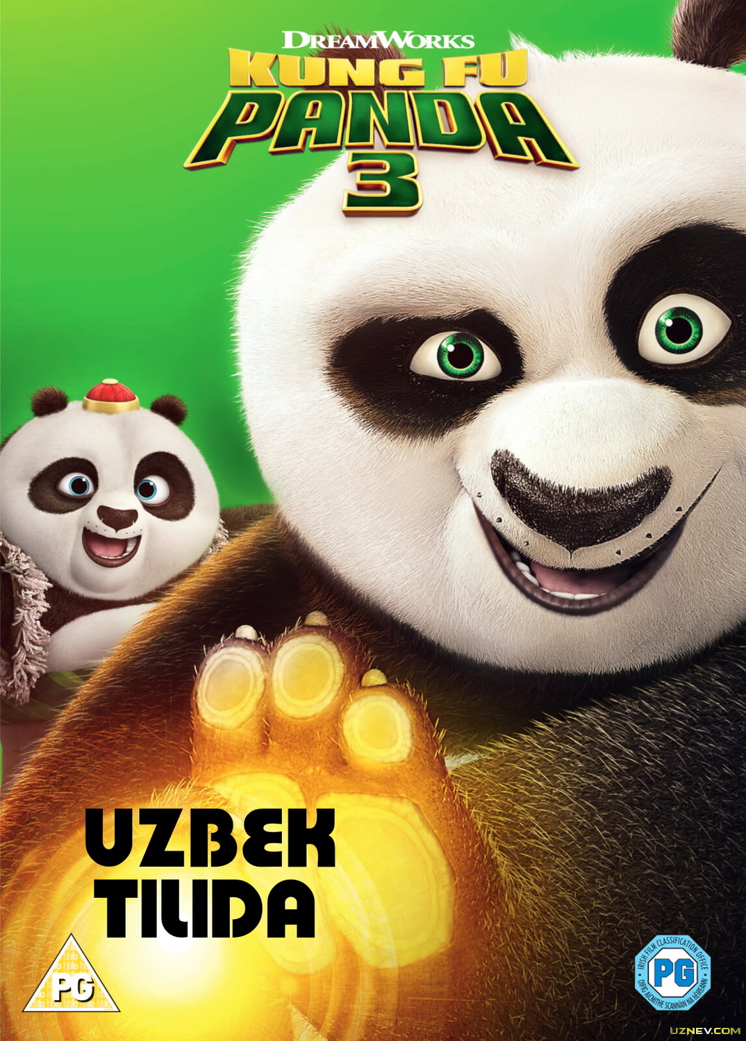Kung Fu Panda 3 (Uzbek tilida skachat)