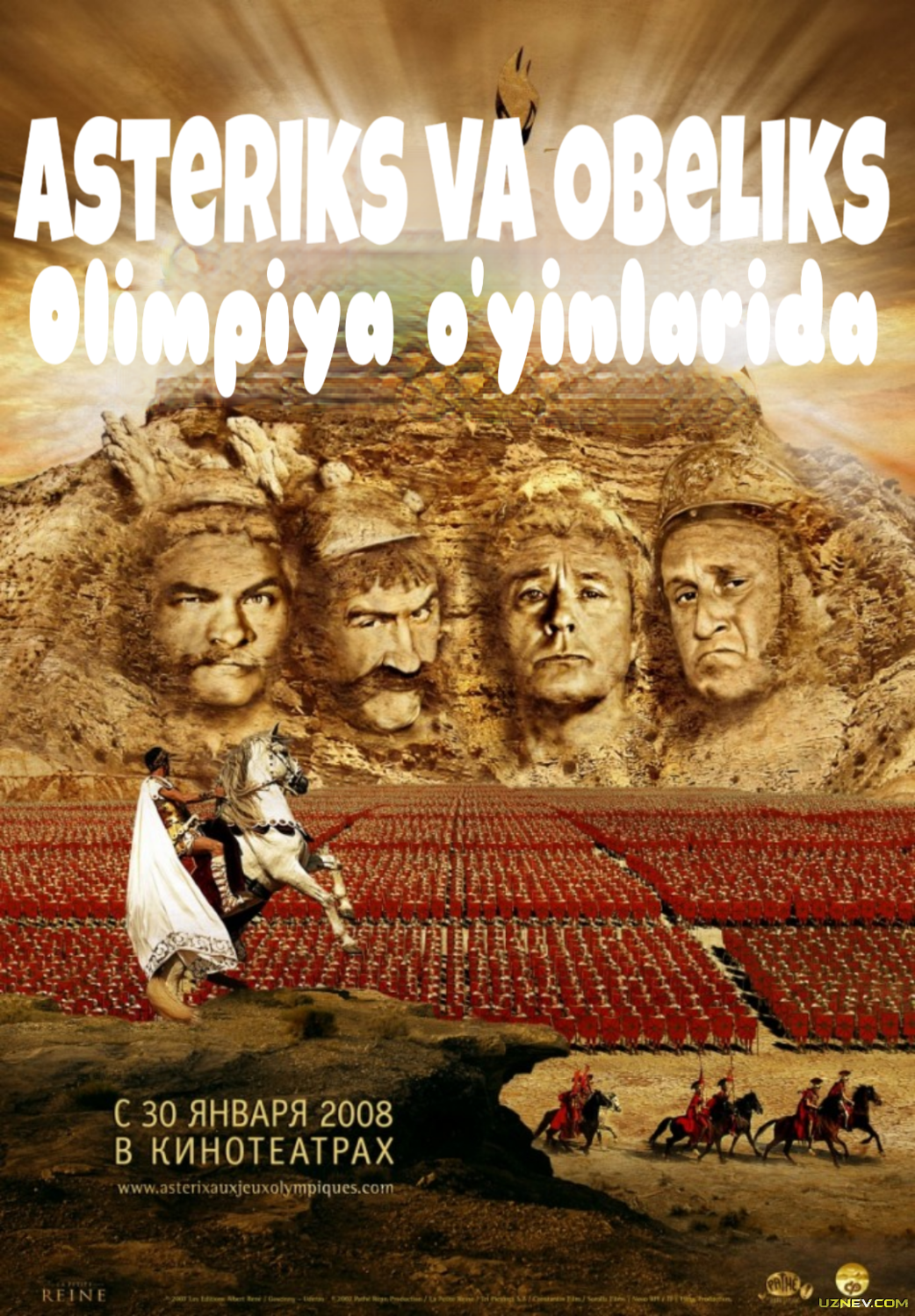 Asteriks va Obeliks Olimpiya o'yinlarida 2008 Uzbek tilida HD O'zbek tarjima tas-ix skachat