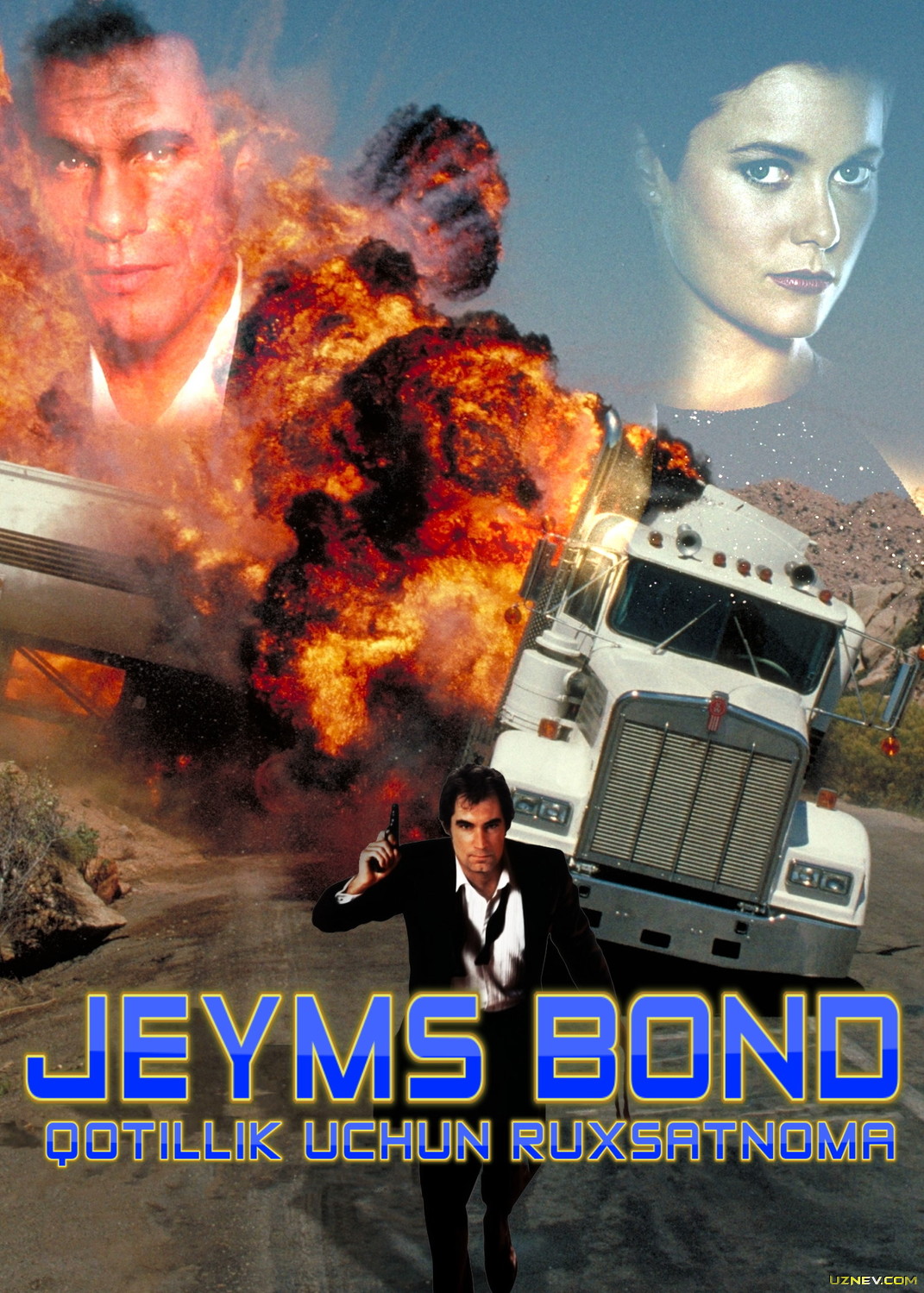 Jeyms Bond Qotillik uchun Ruxsatnoma / Agent 007 Sirli qotillik izidan Uzbek tilida HD