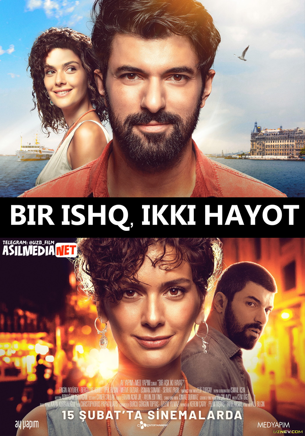 Bir ishq ikki hayot Turk kino Uzbek tilida 2019 kino HD