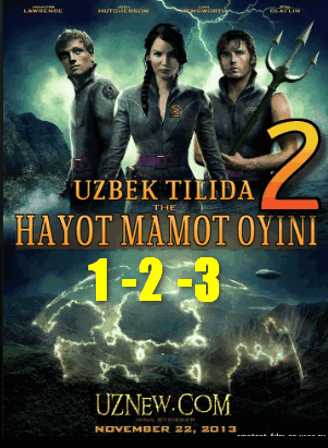 Hayot mamot o'yinlari 1,2,3 / ГОЛОДНЫЕ ИГРЫ 1,2,3 (Uzbek tilida) HD