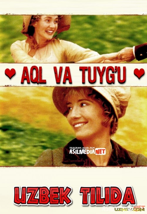 Aql va tuyg'u Uzbek tilida 1995 kino HD