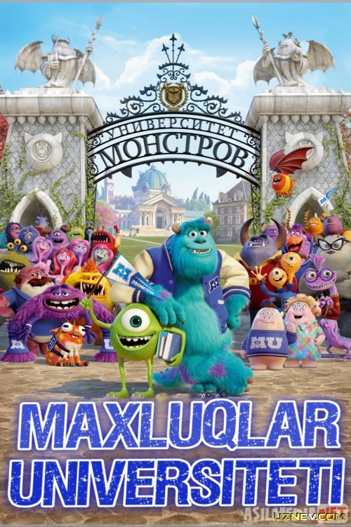 Maxluqlar universiteti / korparatsiyasi HD Multfilm Uzbek tilida 2013
