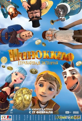 Pinokkio Rossiya multiki Multfilm Uzbek tilida 2021 O'zbekcha tarjima HD