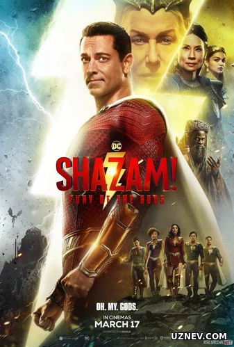 Shazam 2: Xudolar Qahri / Ma'budlar G'azabi Uzbek tilida 2023-yil premyera kino O'zbekcha tarjima kino HD